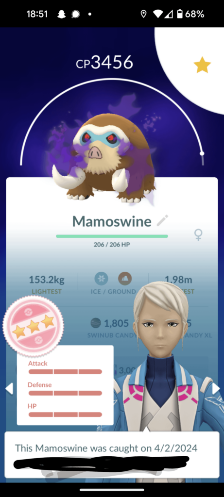 We cooking now! What charged move should I give it?