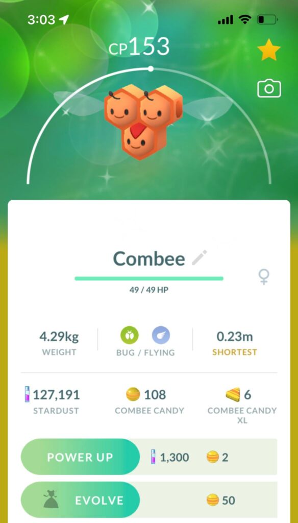 No wayyy I got the female shiny ✨