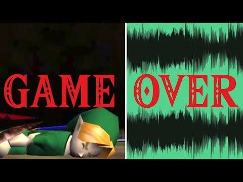 The sound of GAME OVER, deconstructed