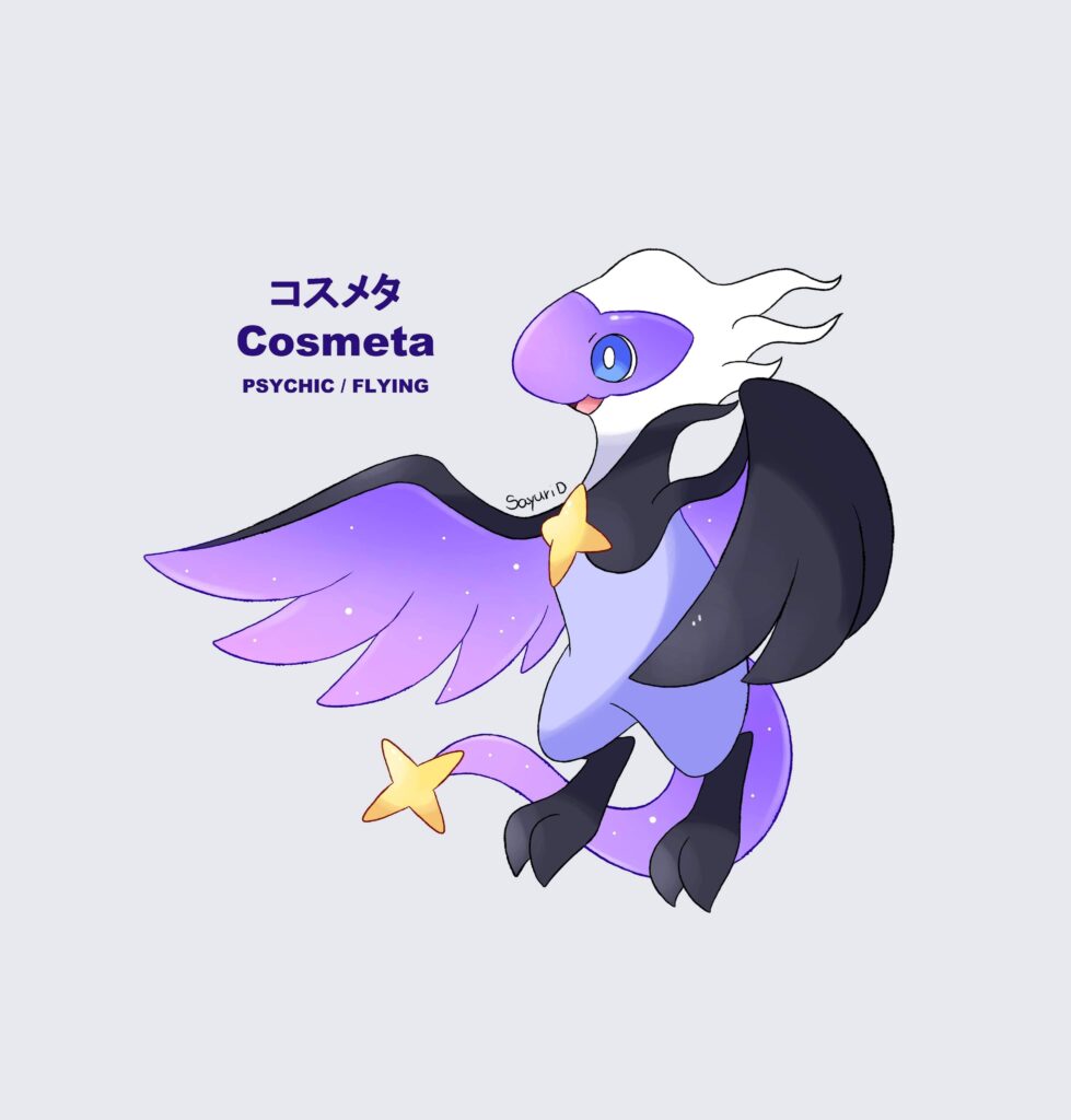 I tried to make a cosmic Fakemon, what do you think?