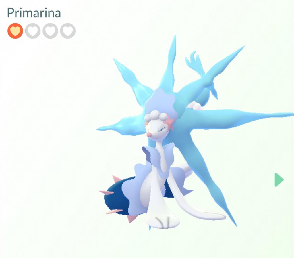 Primarina got a new hairstyle