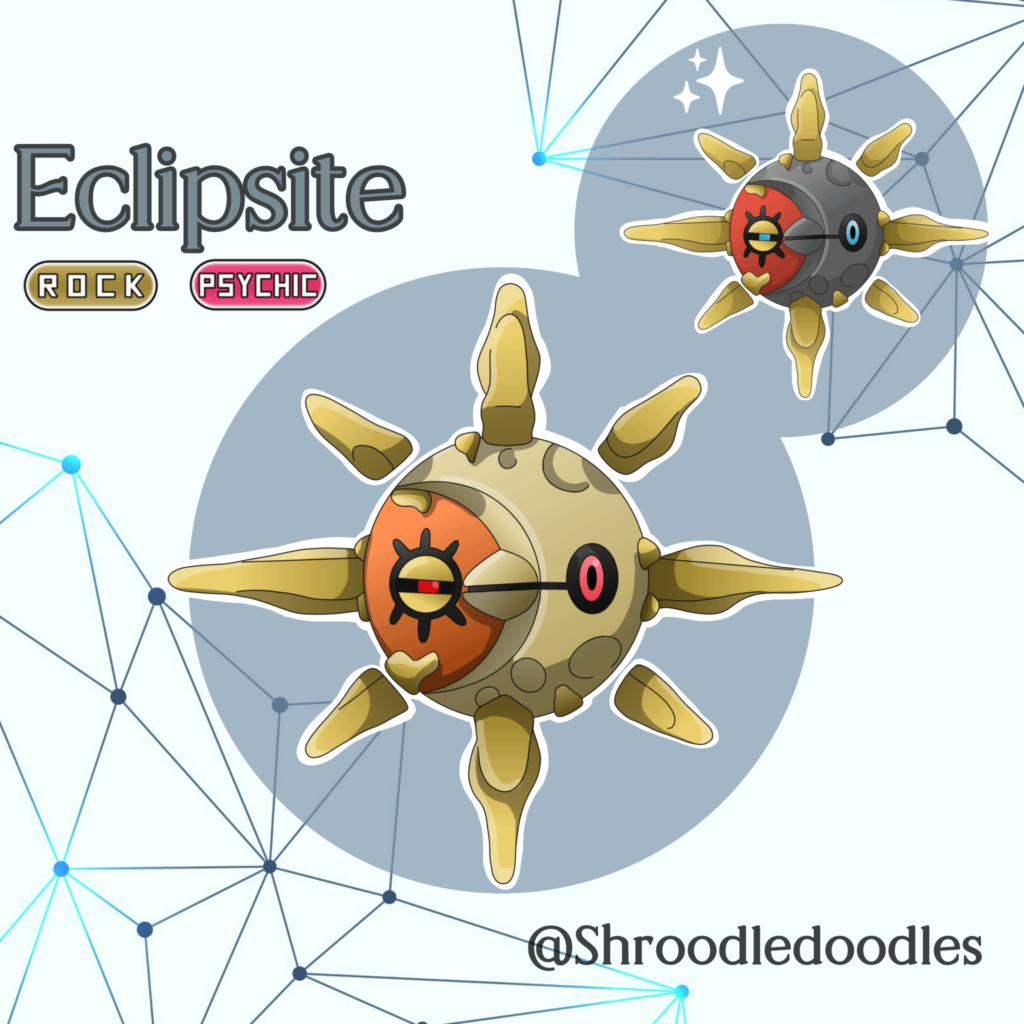 Eclipsite inspired by the eclipse today..