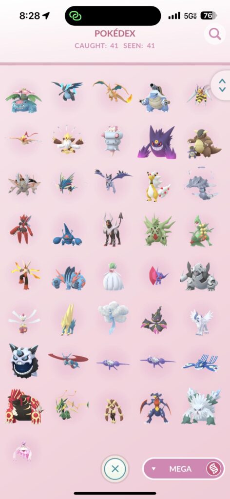 Finally completed the mega dex🤙