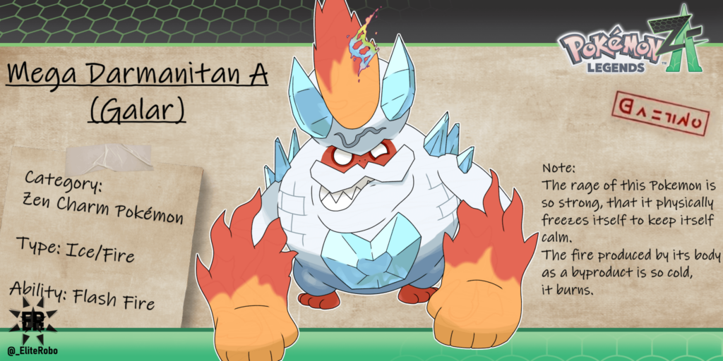 [OC] Mega (Galarian) Darmanitan A