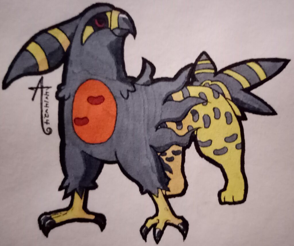 Talonflame Prioritized Merge (Talonflame + Umbreon)