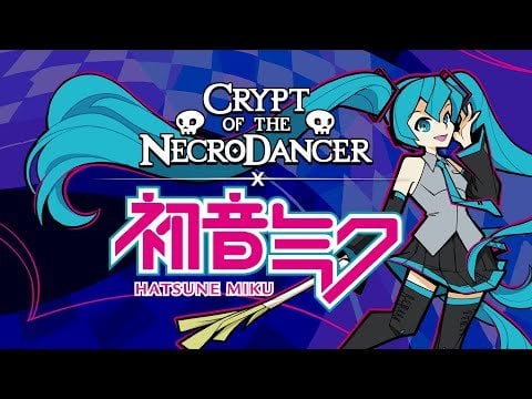 Crypt of the NecroDancer - Hatsune Miku Character DLC Trailer