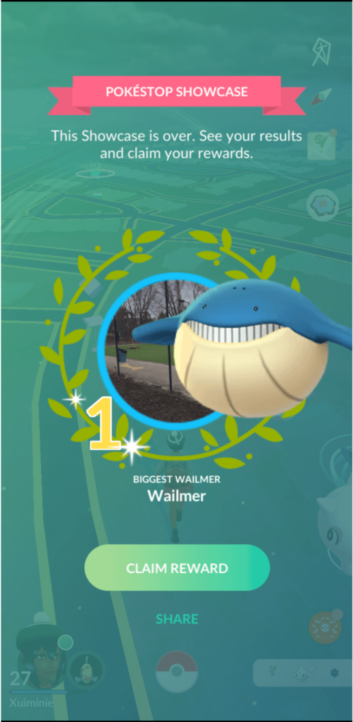 I finally won a showcase!