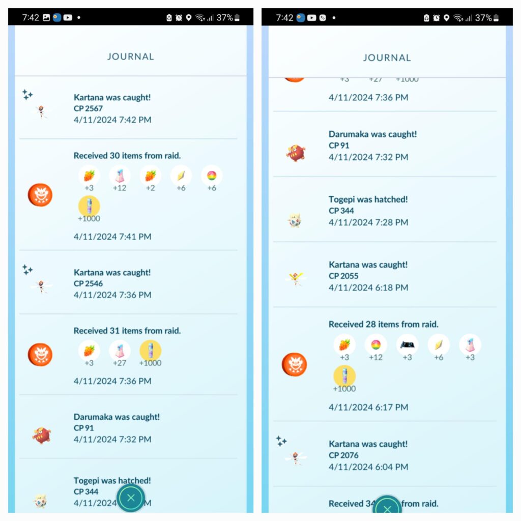 Got lucky; 3 out of 4 kartana remote raids today were shiny