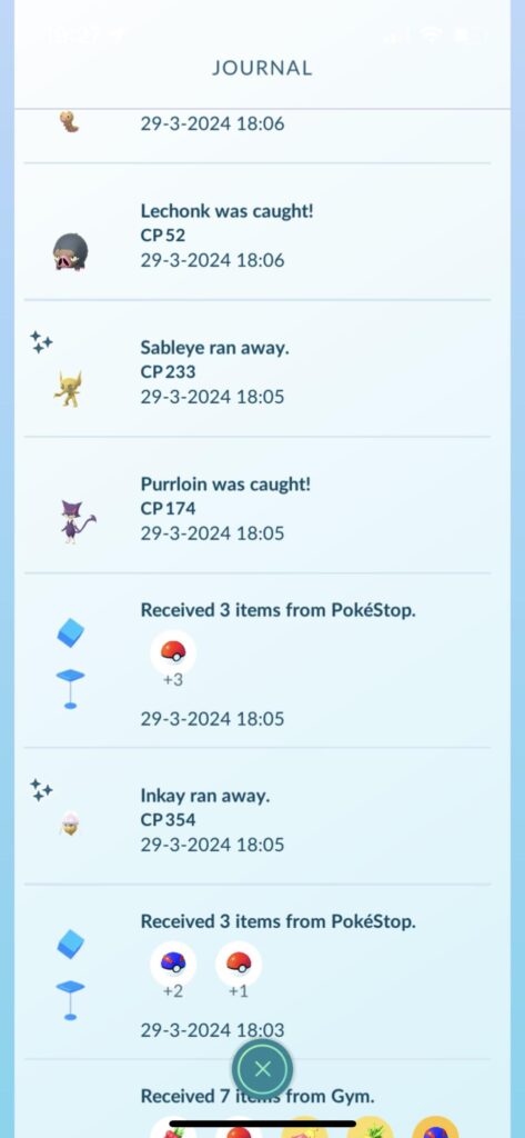 A friendly reminder to never check your journal while using an autocatcher..