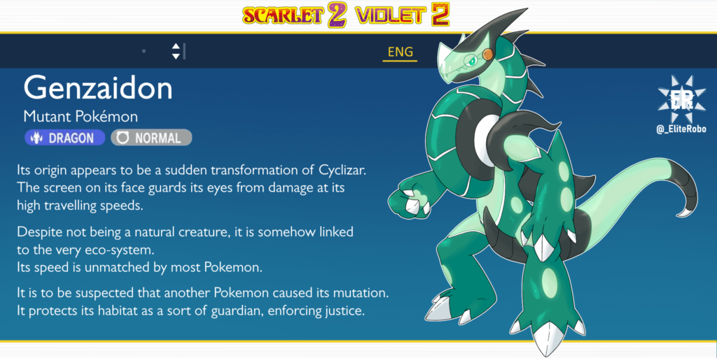 [OC] Genzaidon, the mutant Cyclizar!