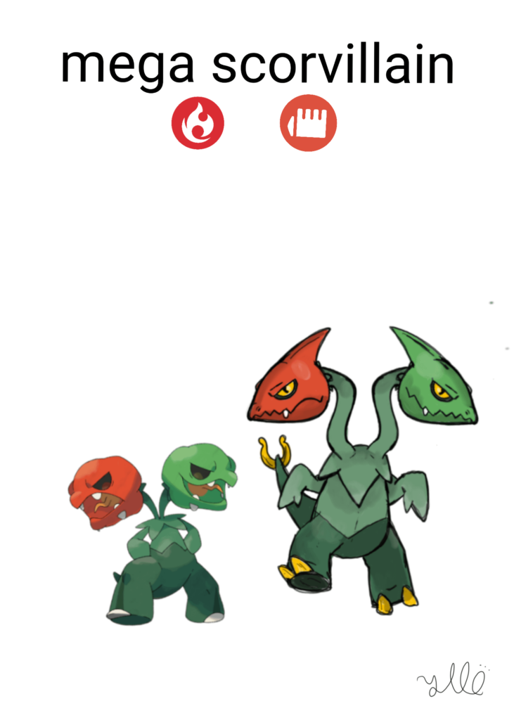 Mega scorvillain