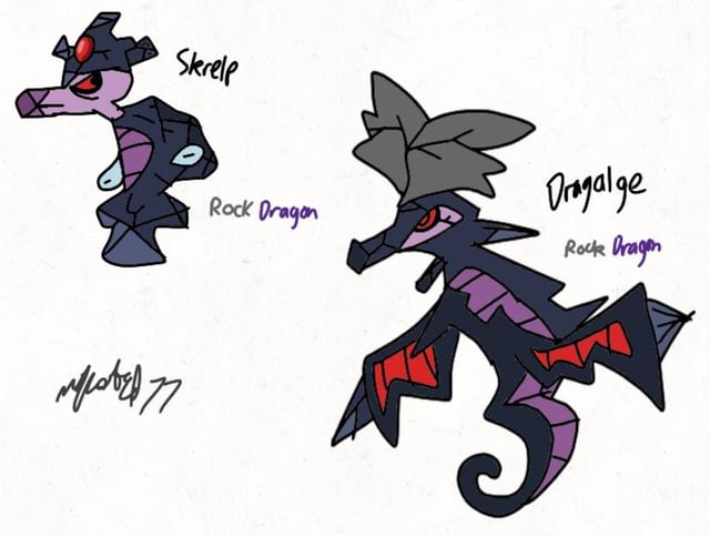 Regional Forms of Skrelp and Dragalge