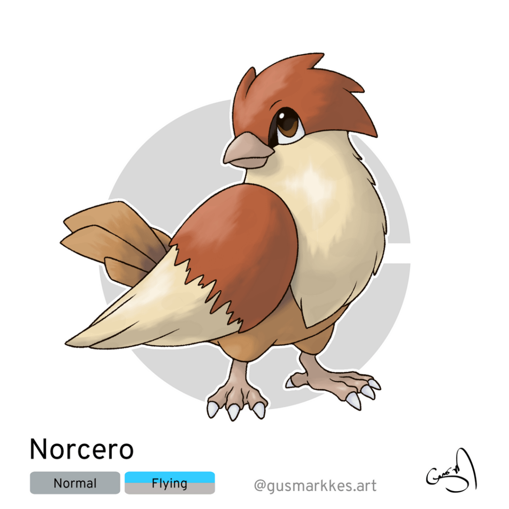 NORCERO (Legendary Birds' pre-evolution)