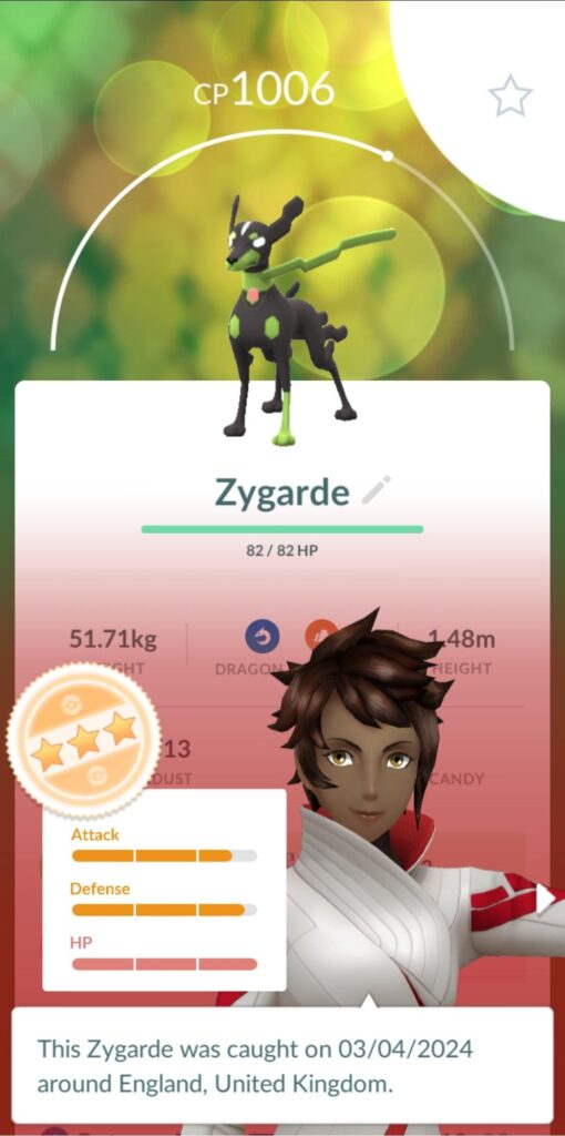 Just used more than 20 pokeballs on a Zygarde. How's your day going?