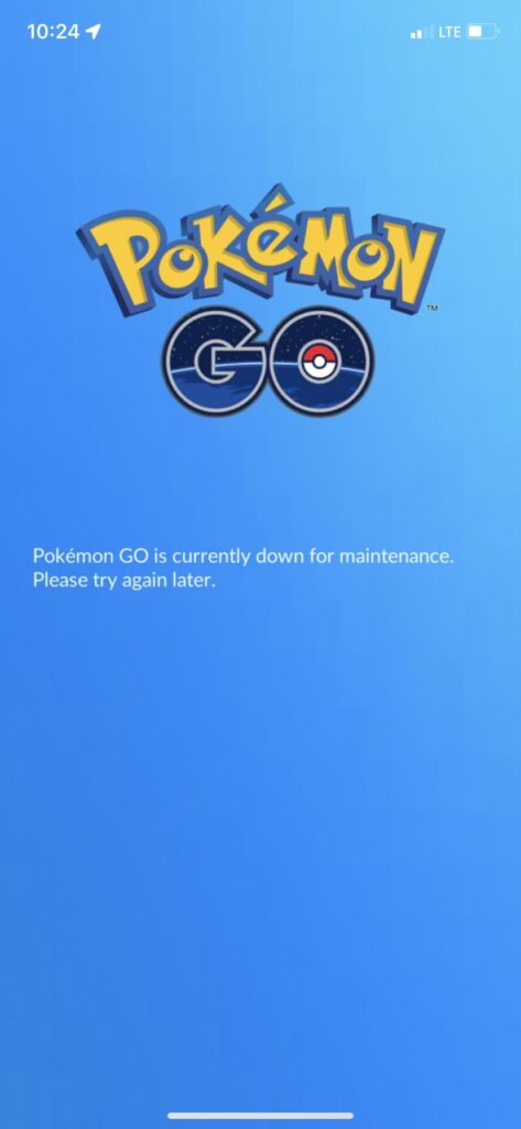 Is there an ongoing maintenance for anyone else? I cant find anything online? (Manila Philippines)