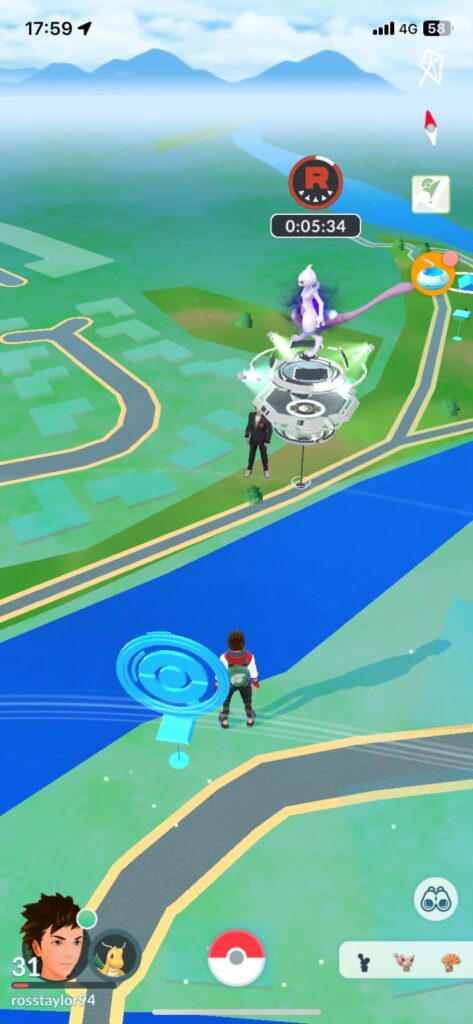 Maybe one day Mewtwo. Small town problems :(