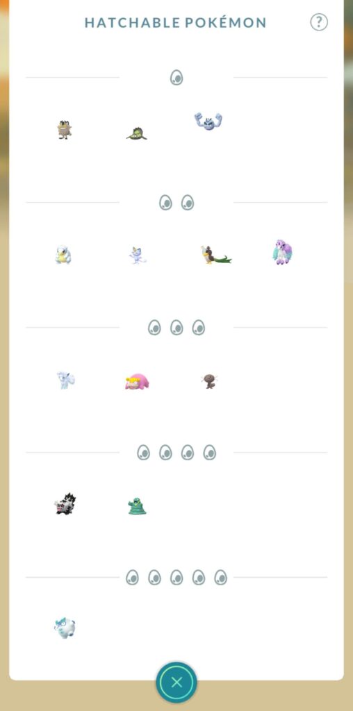 7km eggs are the worst in rotation… discuss