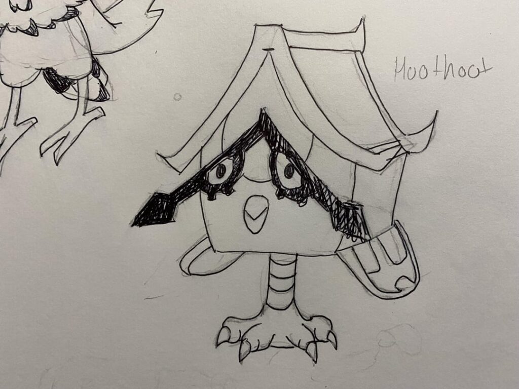 Regional Hoothoot (Rotega Fakemon)