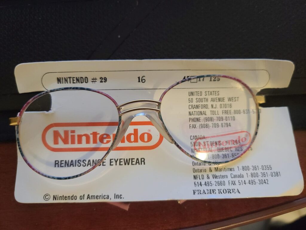 Nintendo Renaissance Eyewear