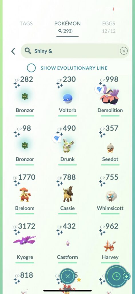 What’s your non-community day shiny record? Caught 5 today!