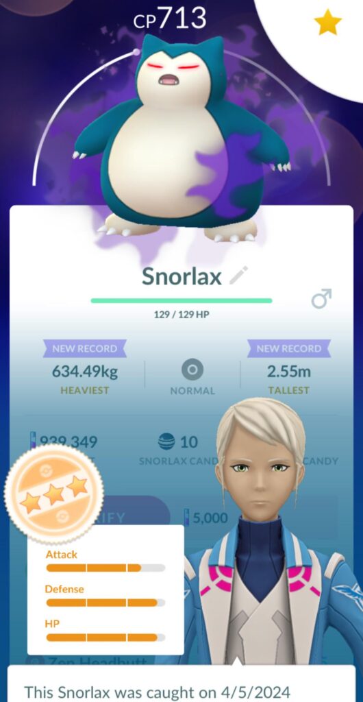 Shadow Snorlax - should I purify?
