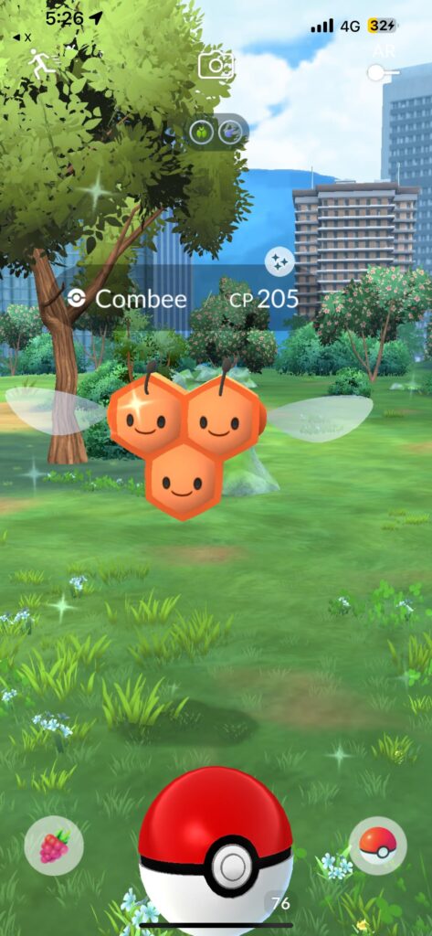 OMG a shiny!!! Oh…