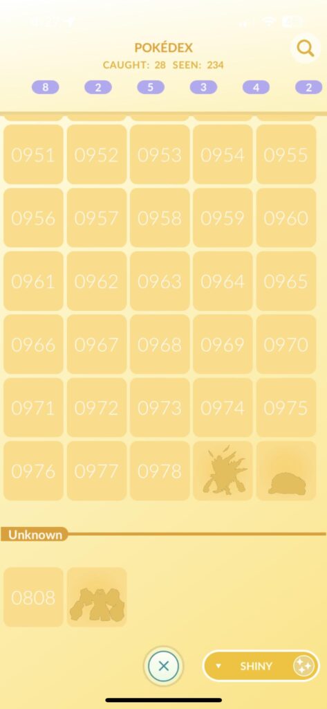 I’ve seen all of these shinies?!