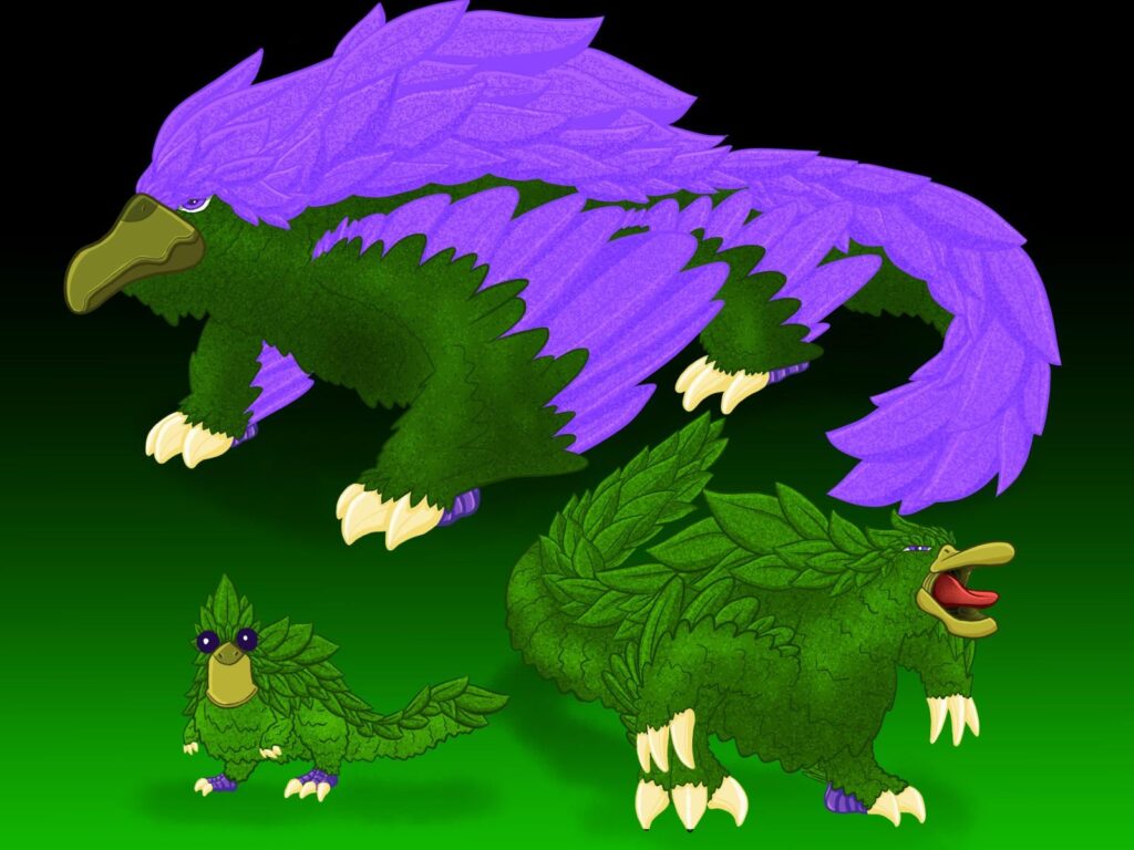 Re-upload of Fakemon! Grass/Flying Type!