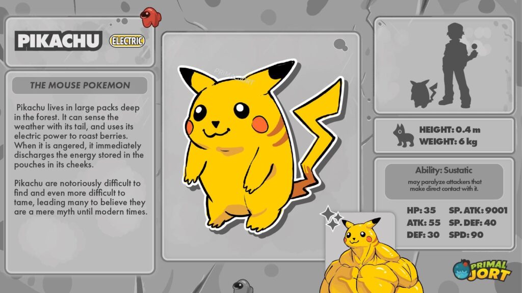 Obscure Pokemon Redesign - Pikachu!