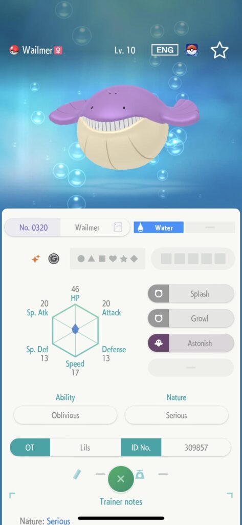 lf shiny wailmer, onix, and mantyke