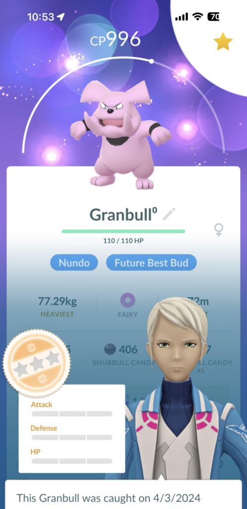 Nundo caught from home today !