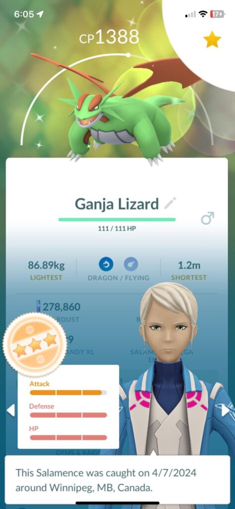 My best community day prize no shundos unfortunately but likee 😏