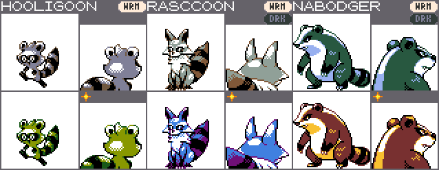 Regional Rodent Line, a 3 Stage First! Based on Raccoons and Badgers