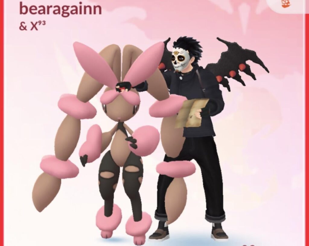 Mega Lopunny is trying to absorb me