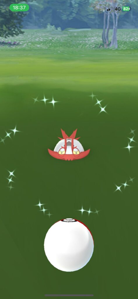 I got the new shiny !