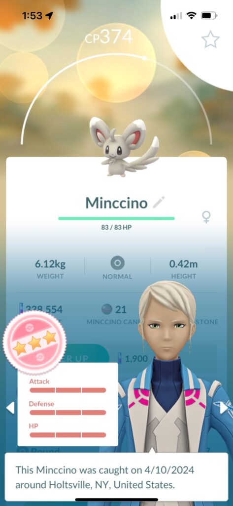 Miccino 100% pokemon ✨
