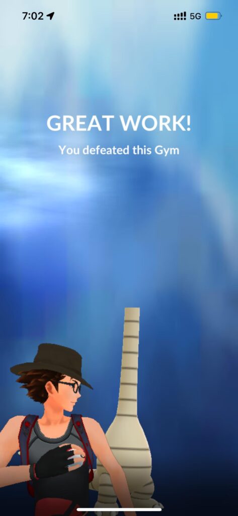 My Exeggutor got Decapitated Defeating this Gym…