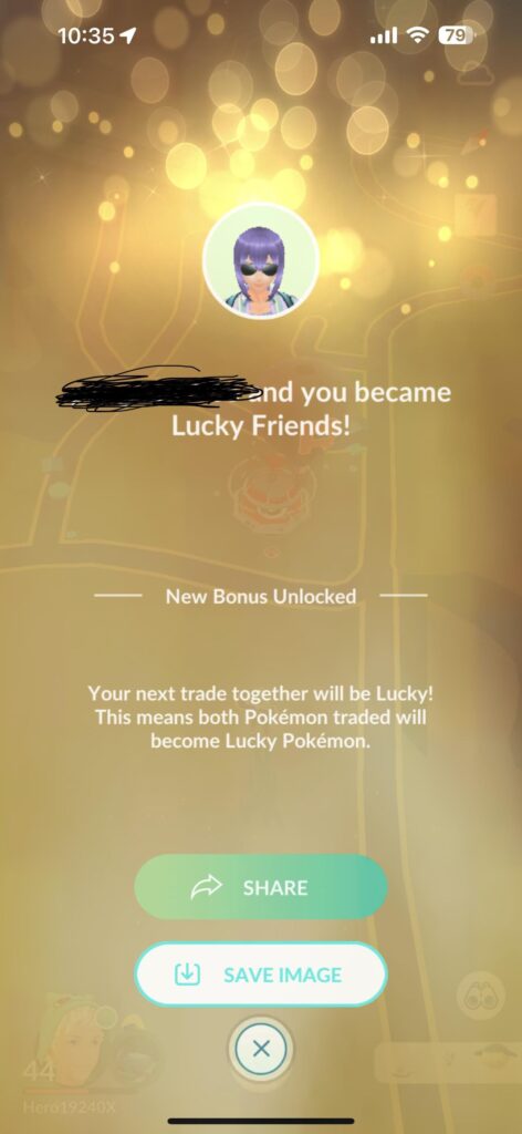YAY! Another lucky friend I can’t ever trade with!