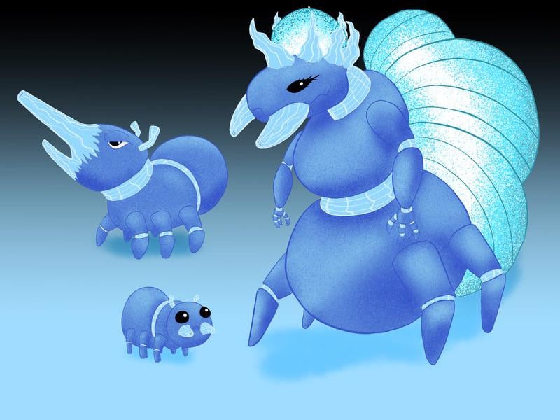 Termit Fakemon! Bug/Ice Type.