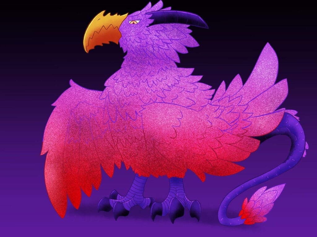 Argentavis Fakemon! Dragon/Flying Type.