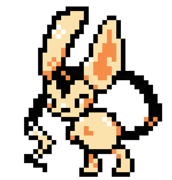 I tried making a pikaclon sprit!