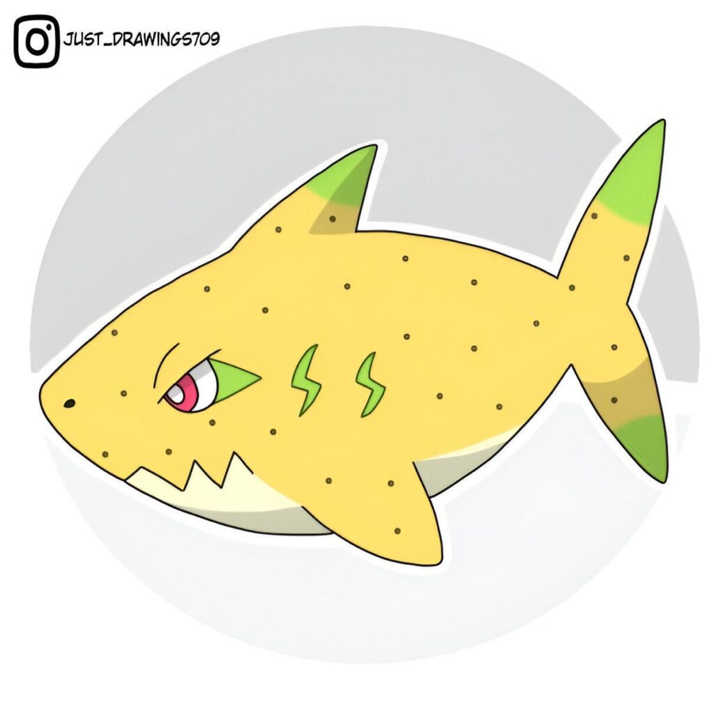 Sharemon: The Sour-jaws Pokemon