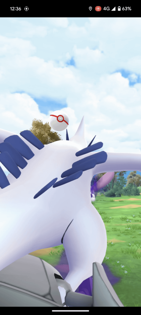 There's a Lugia sitting on top of my buddy metagross!?