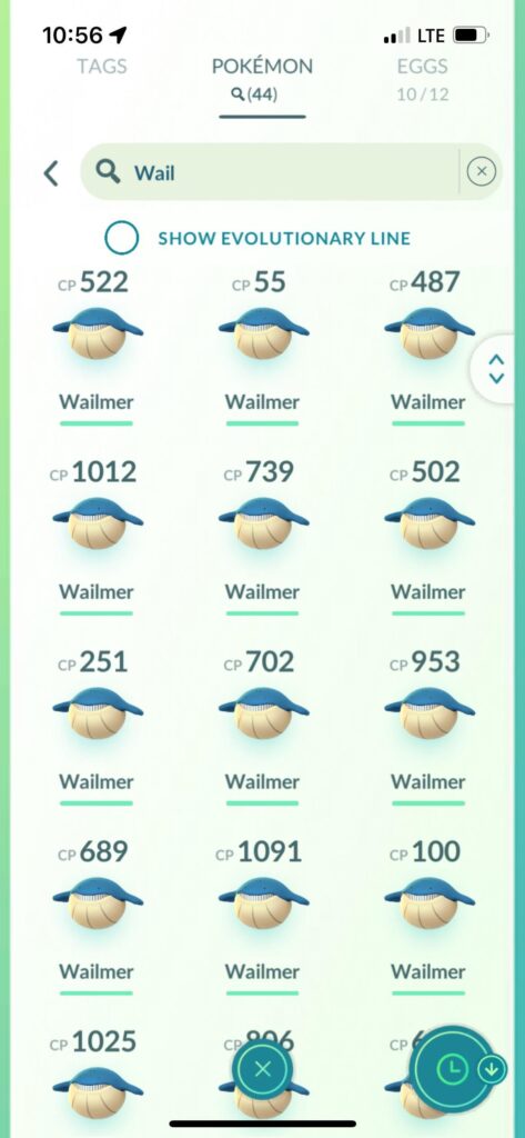 Only 20 more and I can start complaining about the lack of a shiny!