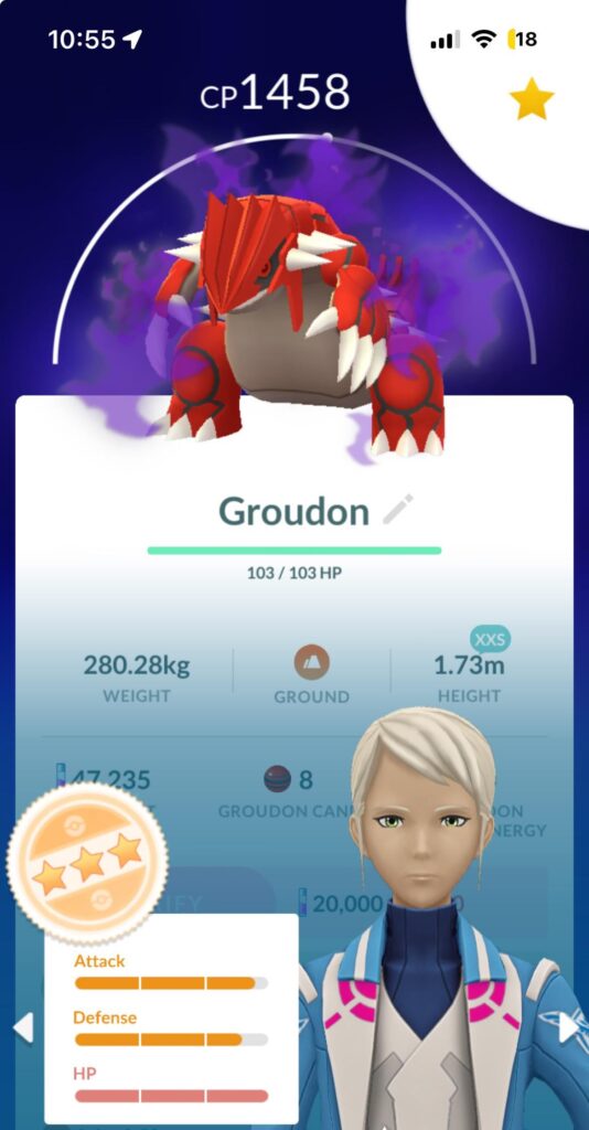 Should I Purify shadow groudon?
