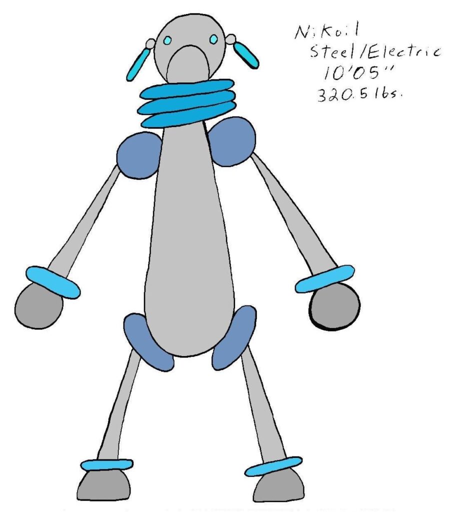 Fakemon based on a Tesla coil