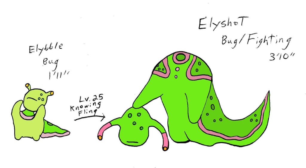 Fakemon based on self-decapitating slugs