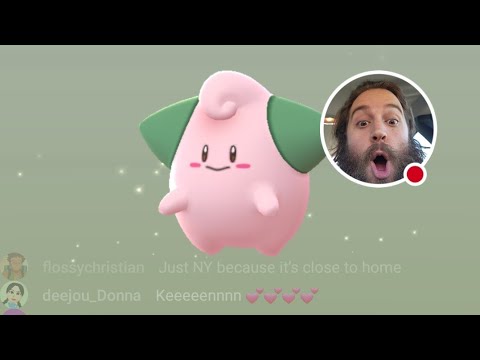 Cleffa Hatch Day - Shiny Hunt - [LIVE] - Pokemon GO