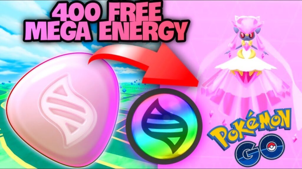 *400 FREE MEGA DIANCIE ENERGY BIG WIN* in Pokemon GO
