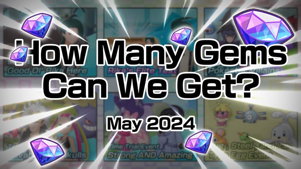 [Pokemon Masters EX] HOW MANY GEMS CAN WE GET? (May 2024)